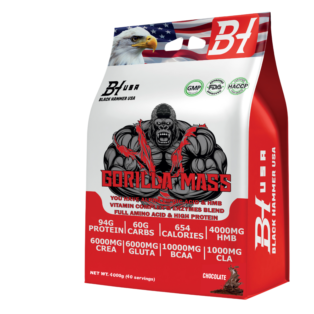 BHN GORILLA Mass Gainer